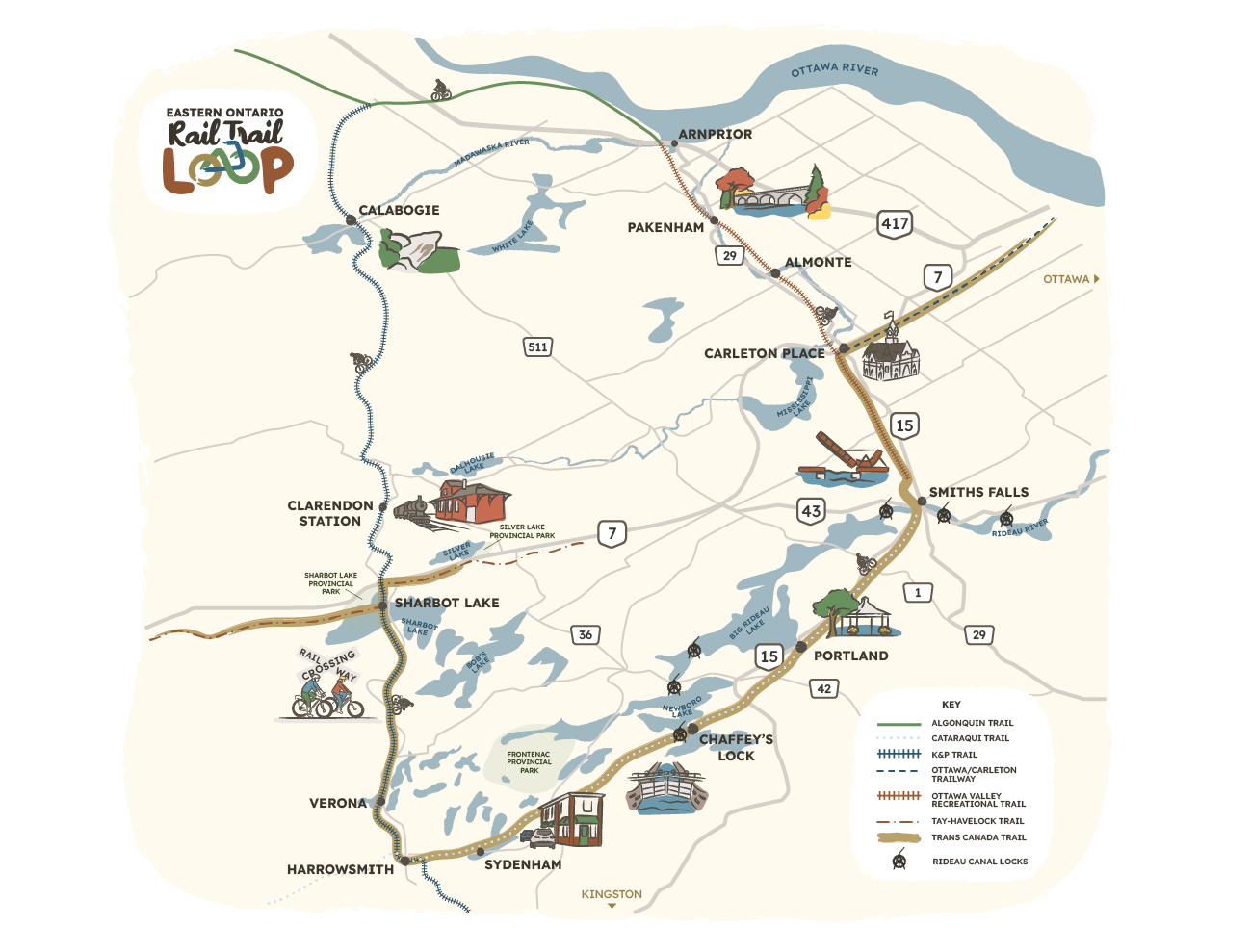 EORTL Illustrated Map