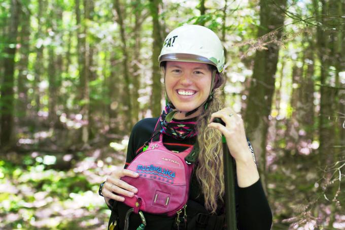 Stefi Van Wijk from Madawaska Kanu Centre